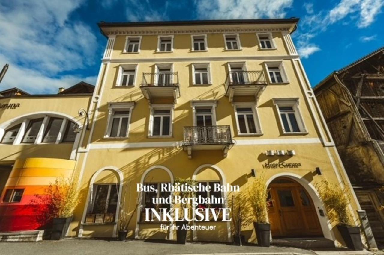 Curuna Hotel-Garni B&B Scuol Ngoại thất bức ảnh